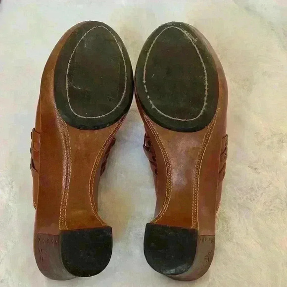 Leather Frye harness clogs - Picture 8 of 8